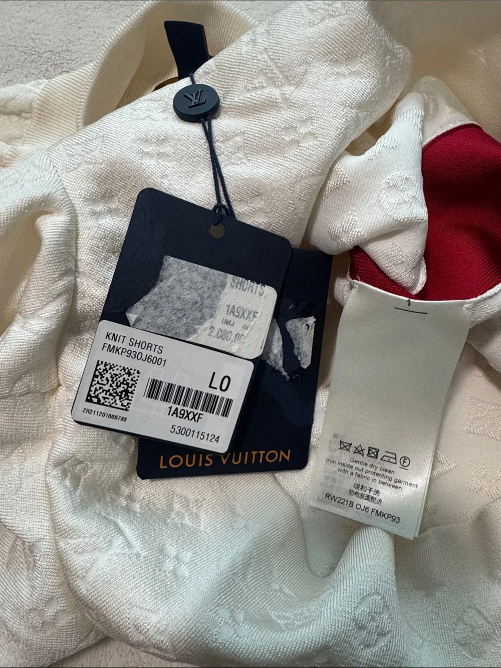 Louis Vuitton LV Embossed Monogram Sporty Short + Tank Set